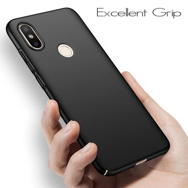 Beskyttelsesetui til Xiaomi Mi 8 - E.F.CONNECTION - Blødt - Sort Svart