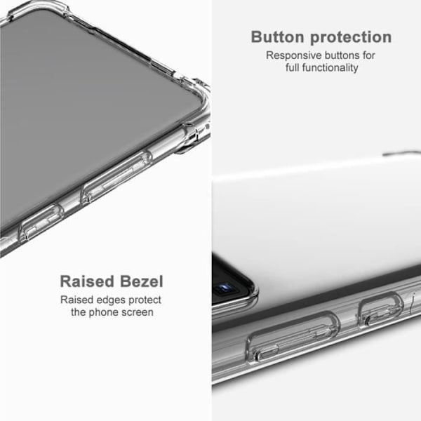 Skyddsfodral för Xiaomi Mi Mix4 - E.F.CONNECTION - Mjuk - Transparent - Silikon Transparent