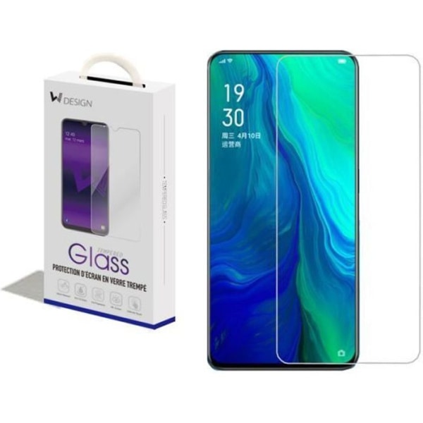 Skyddsfilm - Oppo - Reno 2 - Härdat glas - Ultratunn - Reptålig Transparent