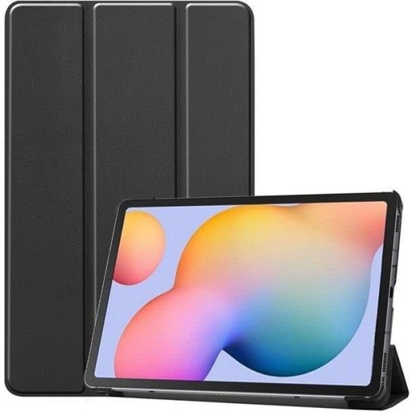 Stativ Skal För Samsung Tab S6 Lite SM P610 P615 Release Smart Trifold Tablet Fodral För Galaxy Ta TK8528