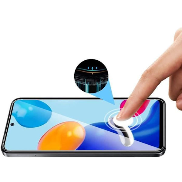 2.5D hærdet glas beskyttelsesfilm til Xiaomi Redmi note 11 - note 11S [Toproduits®]