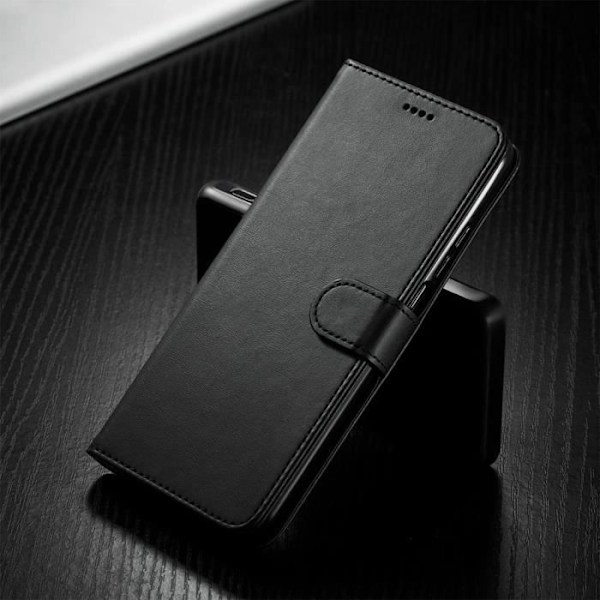 Skyddande fodral för Redmi Note 10 Pro 5G - E.F.CONNECTION - Svart - Stöttålig - 360 Graders skydd Svart