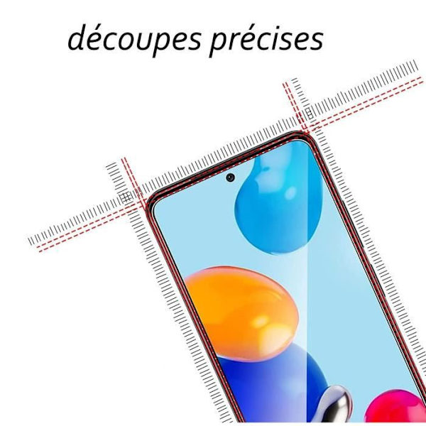 2.5D hærdet glas beskyttelsesfilm til Xiaomi Redmi note 11 - note 11S [Toproduits®]