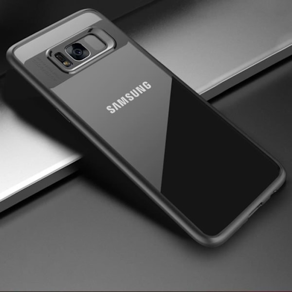Skydd - Samsung - Galaxy S8 - TPU Silikon - Stötsäker - Slim - Matt Svart Matte svart