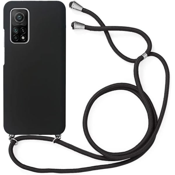 Skyddsfodral för Xiaomi 10T (6,67") - E.F.CONNECTION - Mjuk - Svart Svart