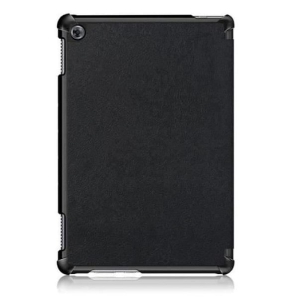 Tablet-taske til Huawei MediaPad M5 lite (10,1") Cover PU-læder Flip-etui med stativ - sort SVART