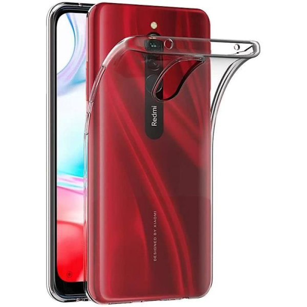 Skyddsfodral för Redmi 8 - E.F.CONNECTION - Mjuk - Transparent - Anti-Shock Högt motstånd Transparent