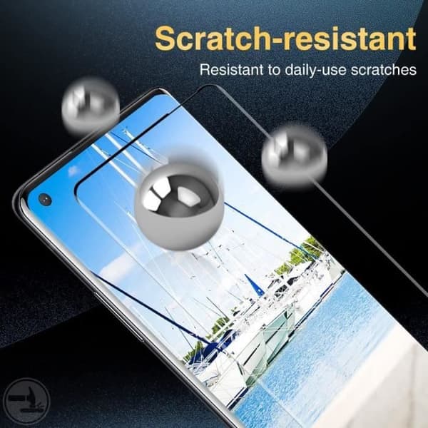 Skyddande film i härdat glas - One Plus - 8 Pro - 3-pack - Repåresistent - Hög klarhet Transparent