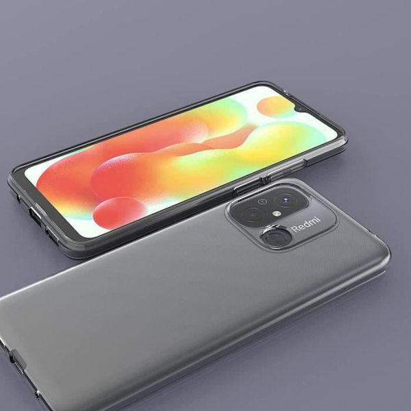 Transparent fodral för Xiaomi Redmi 12C - 11A - Högresistans stötsäker silikon