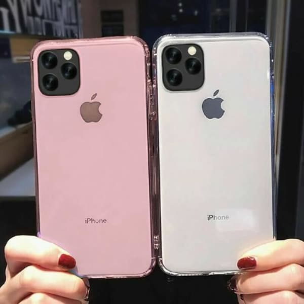 Coque - E.F.Connection - för iPhone 13 Pro - Silikon - Mjuk - Elegant Rosa