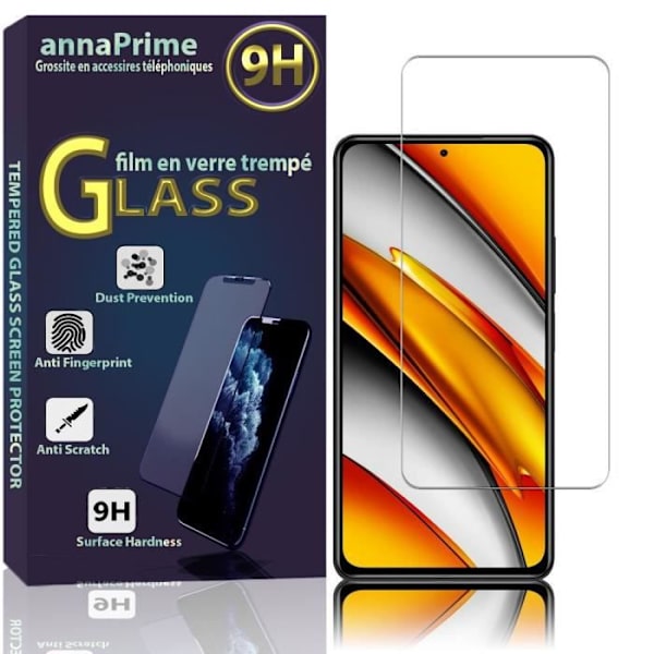 Til Xiaomi Poco F3- Mi 11i 6,67": 1 skærmbeskytter af hærdet glas