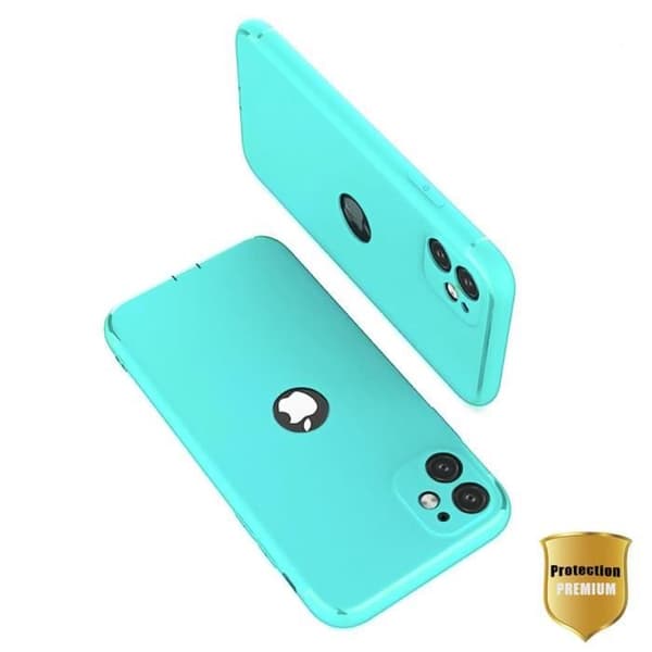 Silikonskal - för iPhone 13 Pro - Grön - Mjuk - Flexibel - Härdat Glas Grön