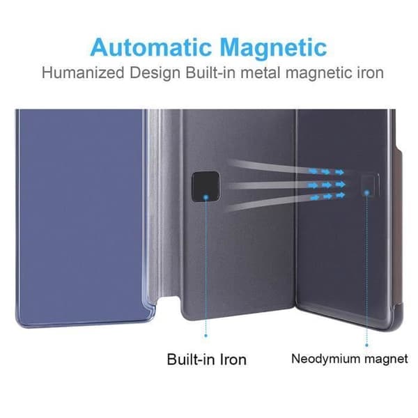 Skyddsfodral - Xiaomi - Redmi Note 9 - Lila - Stöder trådlös laddning - Magnetisk stängning Violett