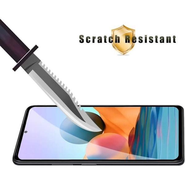 Beskyttelsesfilm - E.F.CONNECTION - til Redmi Note 10 Pro 4G - Høj Modstand - Pakke med 3 Transparent