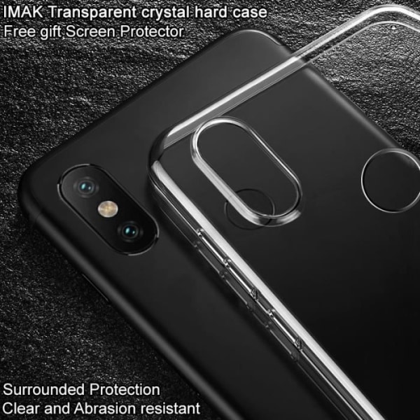 Slidfast Crystal Pro Case til Xiaomi 8 SE, med Srceen Protection (gennemsigtig) - 228901 Hvid