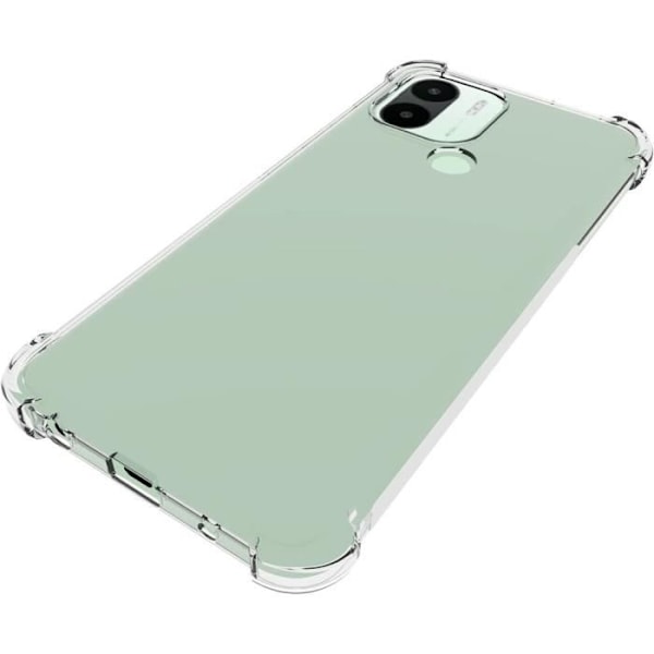 Silikonetui til Xiaomi Redmi A1+/A2+ (A1 Plus/A2 Plus) Stødsikker høj modstandsbeskyttelse 4 hjørner Transparent