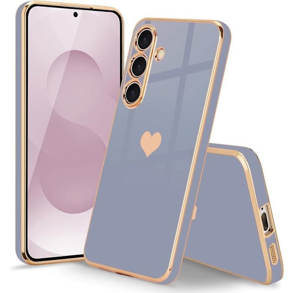 Cover til Xiaomi Redmi Note 14 4G (ikke til 5G) Beskyttelse Mønster Hjerte Anti-Skrid Blød TPU Blå Blå