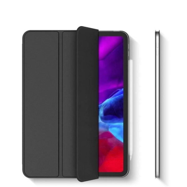 Fodral - Tablettfodral, Fodral för iPad Pro 11 2018 Smart Cover för iPad Pro 12.9 2018 Fodral - Typ Black-Pro 12.9 2020