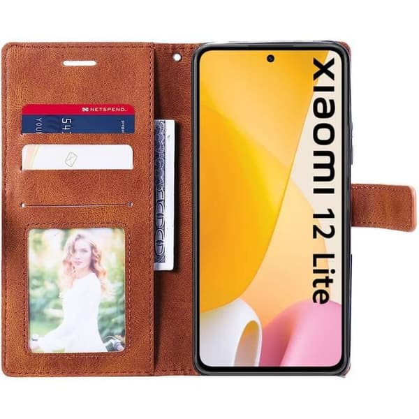 Fodral till Xiaomi 12 Lite Brown Stötsäker Anti-Scratch Soft