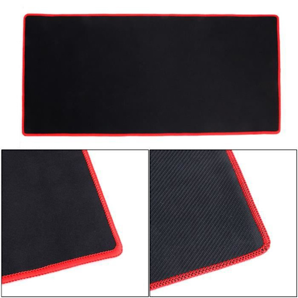 Gaming Mouse Pad Gamer musmatta - XXL storlek 300 * 780 * 5 - Halkfri gummibas - Flexibel och mjuk yta