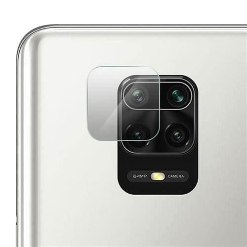 2 Bakkamera härdat glas för Xiaomi Redmi Note 9 Transparent