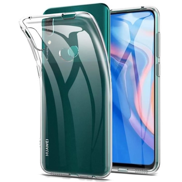 För Huawei P Smart Z (2019) 6,59": UltraSlim Gel Silikonfodral och perfekt passform - TRANSPARENT TRANSPARENT
