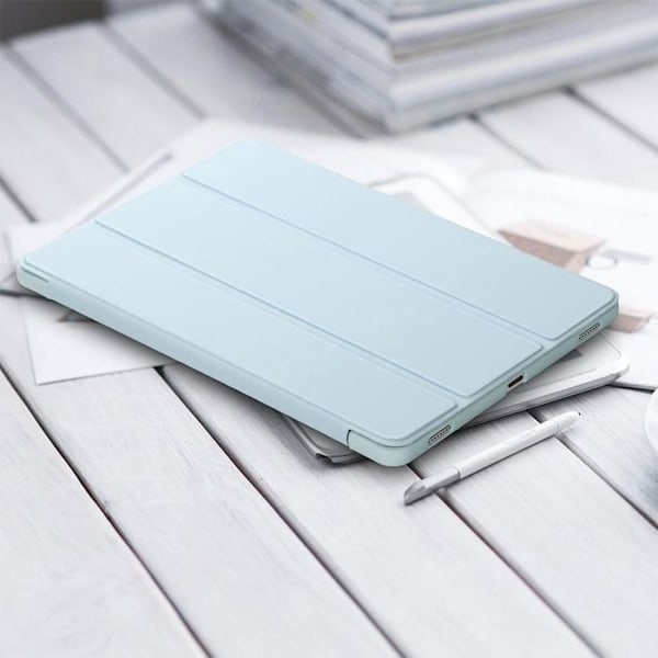 Coque + Tempereret Glas til Samsung Galaxy Tab S9 (11 Tommer) Fuld Beskyttelse Stødabsorberende Auto Vække- / Hvilefunktion - Blå Blå