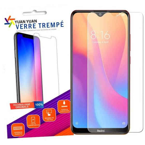 Härdat glas för Xiaomi Redmi 9A 6,53" - Skyddsfilm - Yuan Yuan varumärke