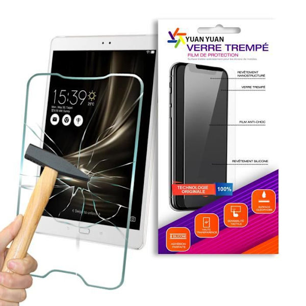 Glasfilm för Huawei Mediapad T5 10" Tablet härdat glas Skyddstransparent - Yuan Yuan Brand