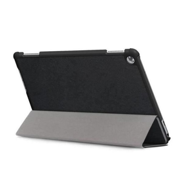 Tablet-taske til Huawei MediaPad M5 lite (10,1") Cover PU-læder Flip-etui med stativ - sort SVART