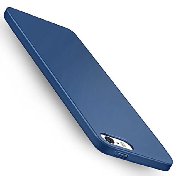 iPhone SE 5S 5 Silikon TPU Ultra Thin Shockproof Gel Protection Case Blå