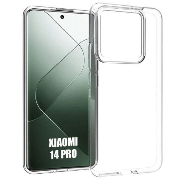 Etui til Xiaomi 14 Pro - Gennemsigtig beskyttelse Skridsikret Ultra Slim Stødsikker Anti-ridse