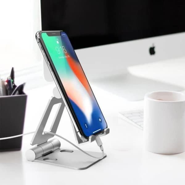 Telefonstöd - WF - WF15052 - Aluminium - Justerbart - Skrivbord