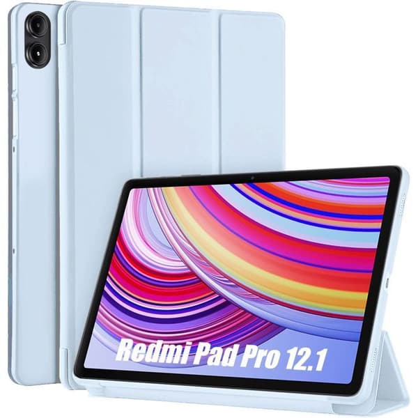 Skyddsfodral - E.F.Connection - Xiaomi Redmi Pad Pro 12,1" - Stöd Funktion - Blå - Resistenta Blå