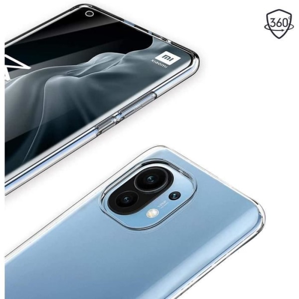 Fodral till Xiaomi Mi 11 Pro - Clear 360 Protection Stötsäkert fodral Transparent