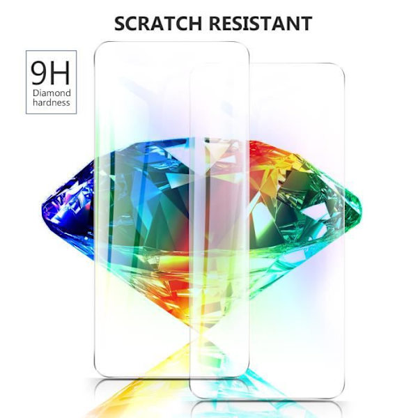 KuGi Huawei P Smart Z / Nova 5i skärmskydd, härdat glas skärmskydd för Huawei P Smart Z / Nova 5i, genomskinlig