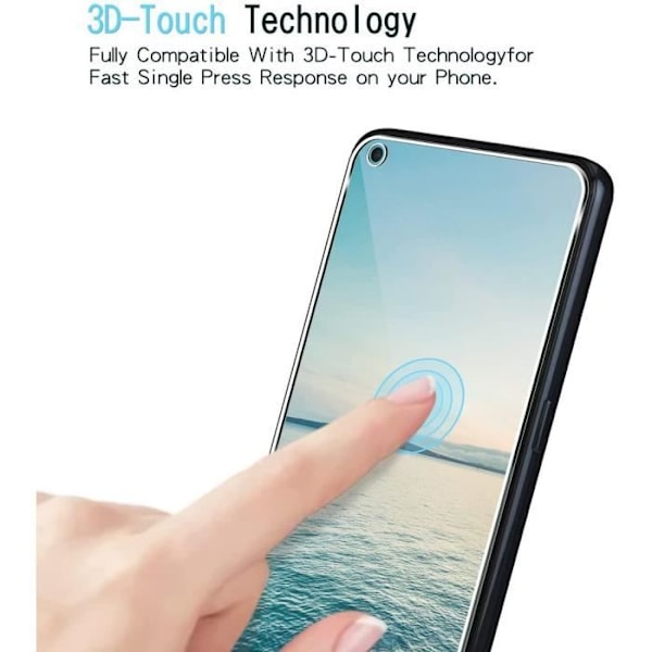 Skyddsfyllm - E.F.CONNECTION - One Plus Nord N10 5G - 2-pack - Högt motstånd - Repfria Transparent