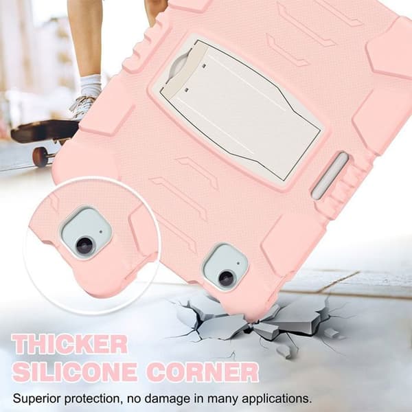 Skydd för iPad Pro 11" - Stötbeständig - Rosa - Hel - Silikon - PC Rosa