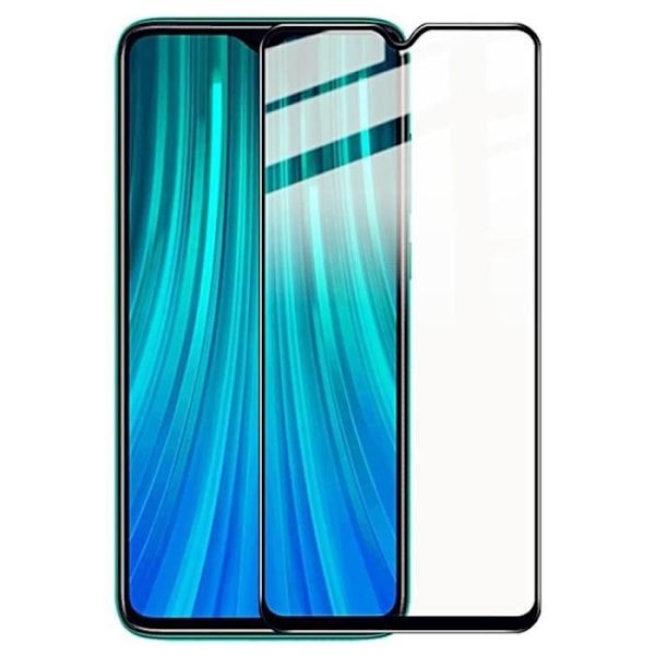 Hærdet glasfilm til Xiaomi Redmi Note 8 fuld sort