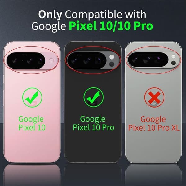 Silicone fodral - för Google Pixel 10 Pro - Repellerande Stötabsorberande Transparent Transparent