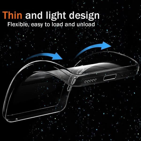 Skyddshölje - E.F.Connection - för Xiaomi Redmi A5 - Silikon - Stötabsorberande - Repåtsäker - 2 Härdade Glas Transparent