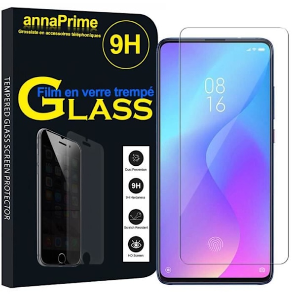 Til Xiaomi Redmi K20/ Redmi K20 Pro/ Mi 9T/ Mi 9T Pro 6.39": 1 skærmbeskytter af hærdet glas TRANSPARENT
