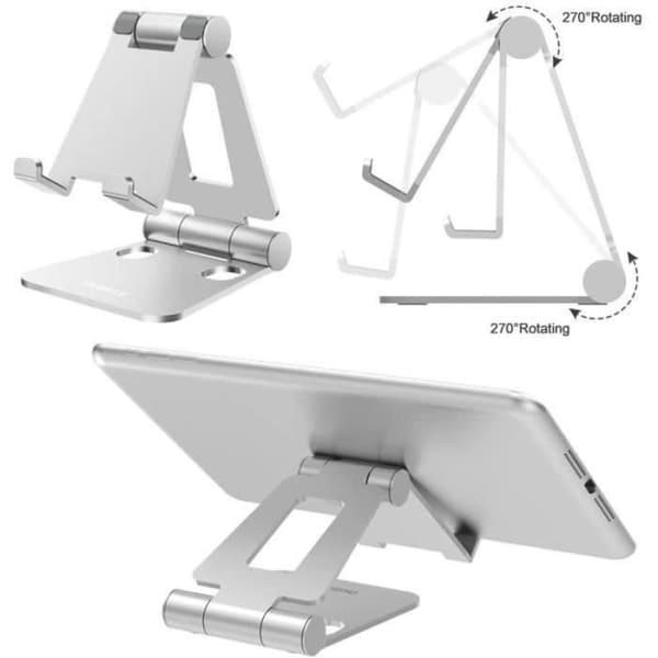 Telefonstöd - WF - WF15052 - Aluminium - Justerbart - Skrivbord