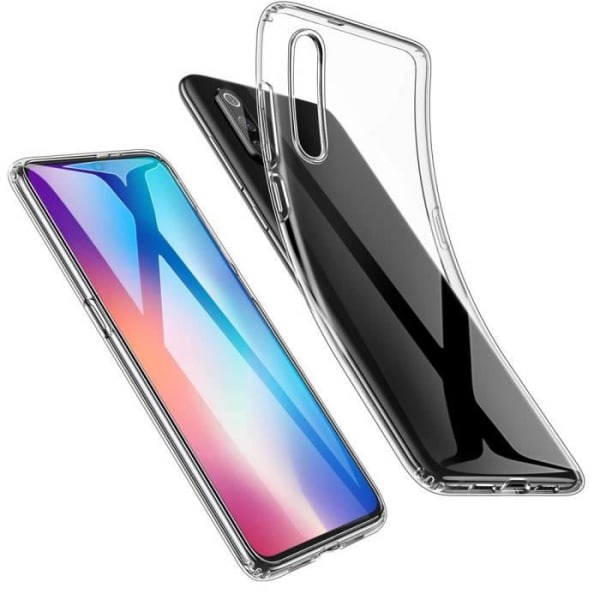 INECK® Transparent silikonfodral för Xiaomi Mi 9 - Stötsäkert kristallklart fodral Mjukt flexibelt TPU-fodral