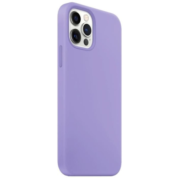 Slankt mat silikone etui til iPhone 13 Pro Max (6,7") Lilla E.F. Connection