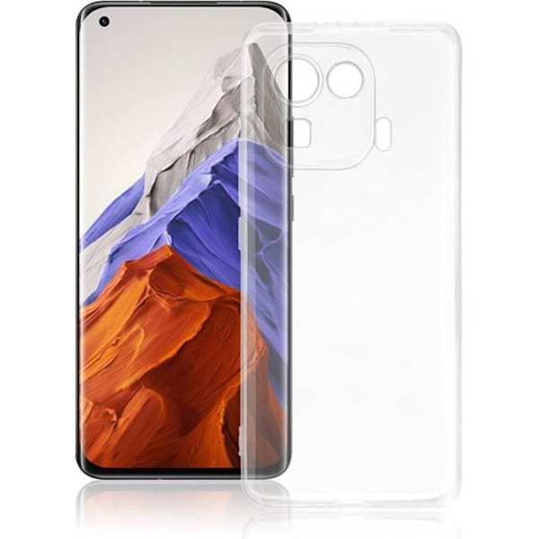 Fodral till Xiaomi Mi 11 Pro, 2 härdade glasögon ingår - Mjukt silikonförstärkt skydd