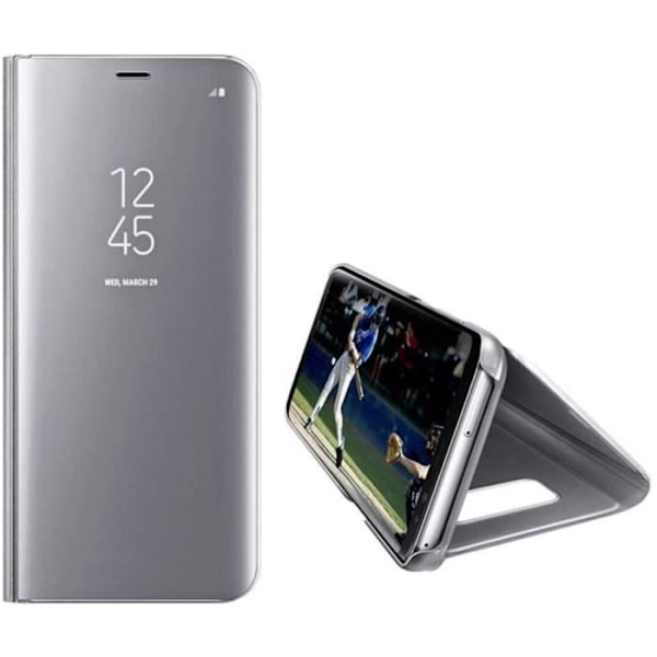 Xiaomi Redmi 9C Fodral, Xiaomi Redmi 9C Fodral Glitter Clear View Fodral Spegel Spegel Makeup Fodral Läderfodral Cover CoverNC