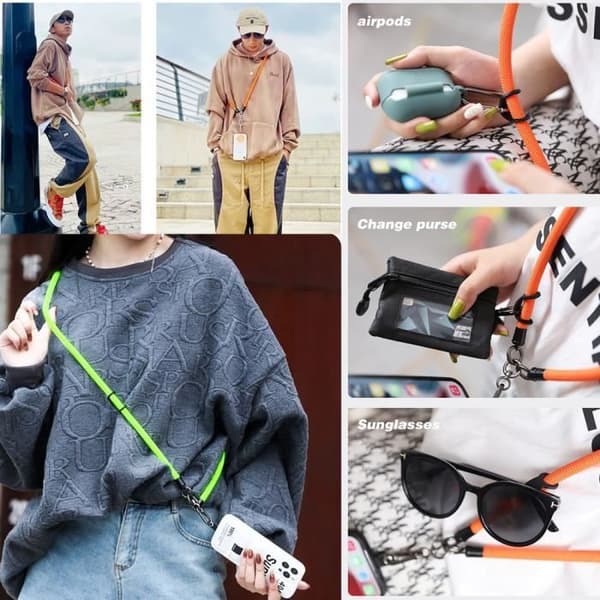 Coque - E.F.CONNECTION - för Xiaomi Redmi Note 13 5G - Stötskydd - Robust Snodd - Orange Orange
