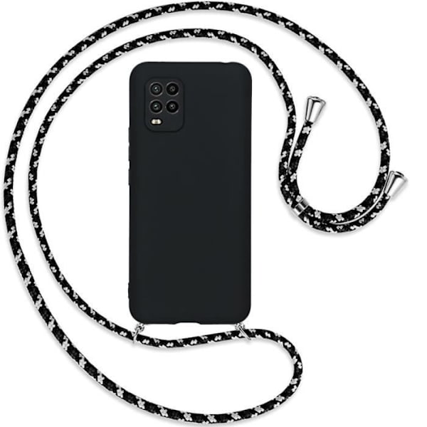 Mobilskal - Xiaomi - 10 Lite - Mjuk silikon - Repbeständig - Stötsäker Svart