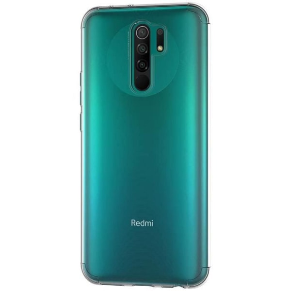 Etui kompatibelt Xiaomi Redmi 9, gennemsigtigt silikone etui til Xiaomi Redmi 9 Silikone etui (6,53 tommer)